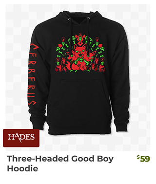 Three-Headed Good Boy is back in stock at fangamer.com