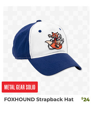 FOXHOUND strap back hat is back in stock at fangamer.com
