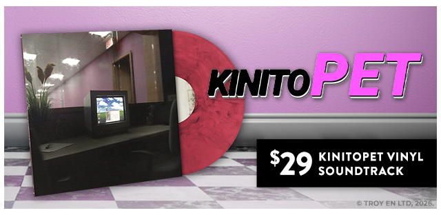 New KinitoPET vinyl available at fangamer.com