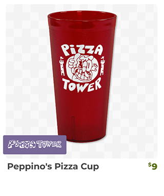 Peppino's Pizza Cup is back in stock at fangamer.com
