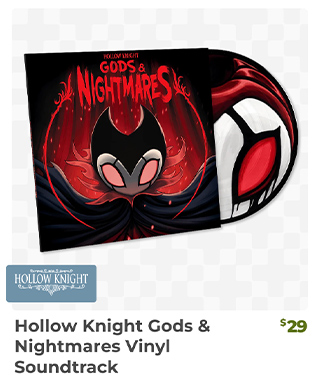 Hollow Knight: Gods & Nightmares Vinyl Soundtrack is back in stock at fangamer.com