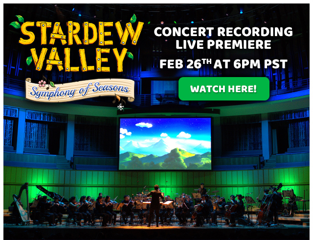 Stardew Valley: Symphony of Seasons premiers on February 26th