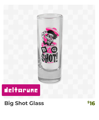Big Shot Glass is back in stock at fangamer.com