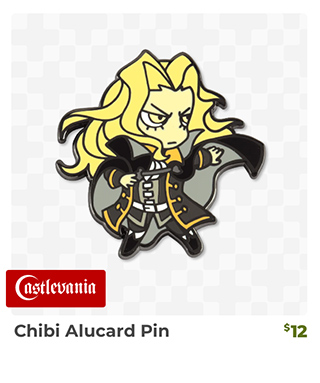 Chibi Alucard Pin is back in stock at fangamer.com