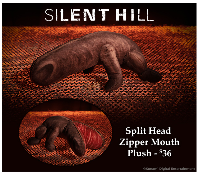 New SILENT HILL merch available at fangamer.com