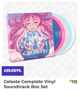 Celeste Complete Vinyl Soundtrack Box Set is back in stock at fangamer.com