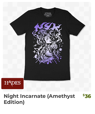 Night Incarnate Amethyst Edition is back in stock at fangamer.com