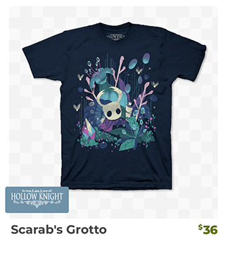Scarab's Grotto is back in stock at fangamer.com