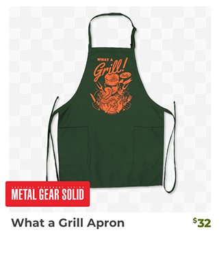 What a Grill Apron is back in stock at fangamer.com