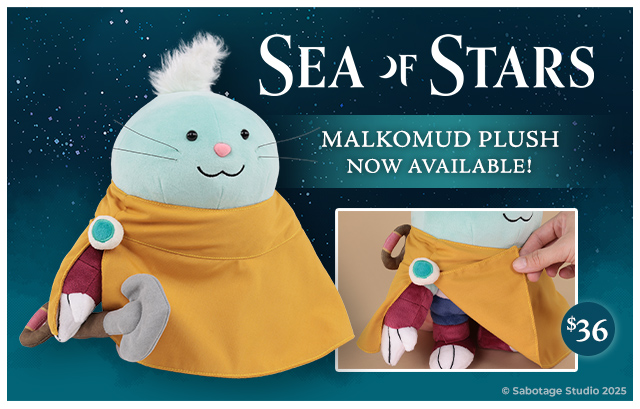 Malkomud plush now available at fangamer.com