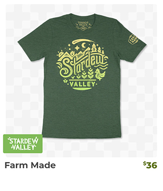 Farm Made is back in stock at fangamer.com