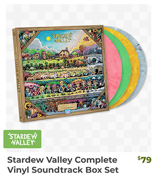 Stardew Valley Complete Vinyl Soundtrack Box Set is back in stock at Fangamer.com
