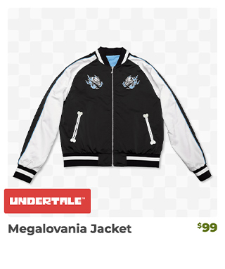 Megalovania Jacket restocked at Fangamer.com