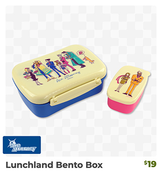 Lunchland Bento Box restocked at Fangamer.com