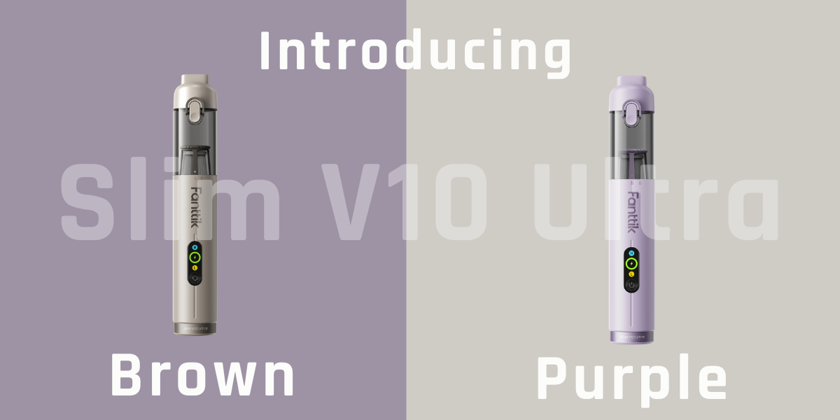 Fanttik Slim V10 Ultra Cordless Car Vacuum