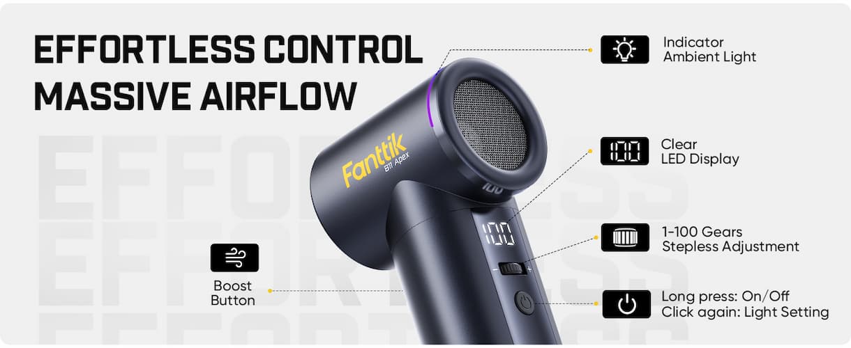 Fanttik B11 Apex Electric Air Duster