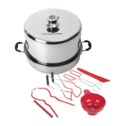 Palmer Kitchen Crop Stainless Steel Steam Canner Kit