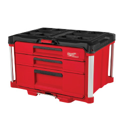 Milwaukee PACKOUT Multi-Depth 3-Drawer Tool Box