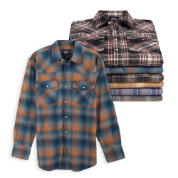 Men's Work N' Sport Western Flannel Shirt