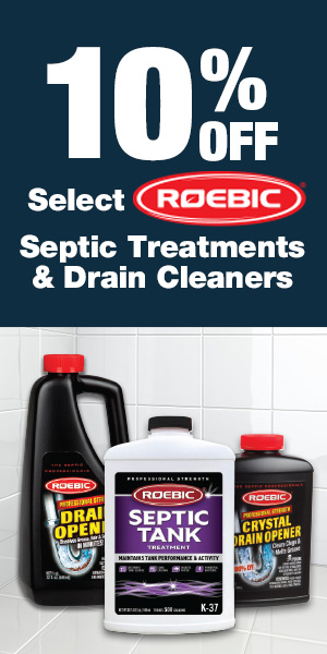 10% OFF Select Roebic Products