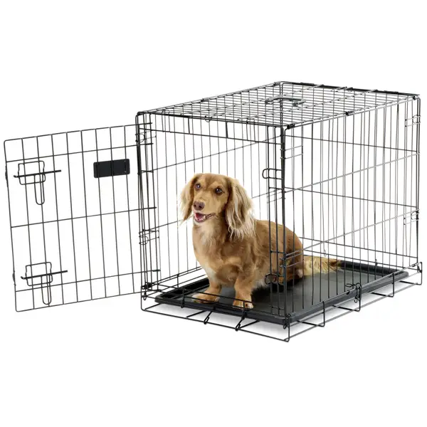 Double Door Wire Crate