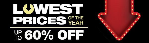 Lowest Prices of The Year