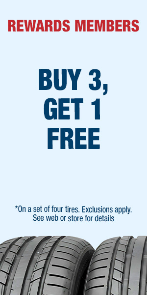 Buy 3, Get 1 FREE