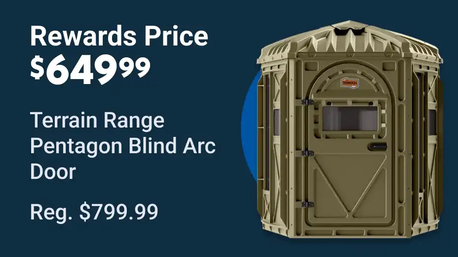 Rewards $649.99 Terrain Range Blind Arc Door