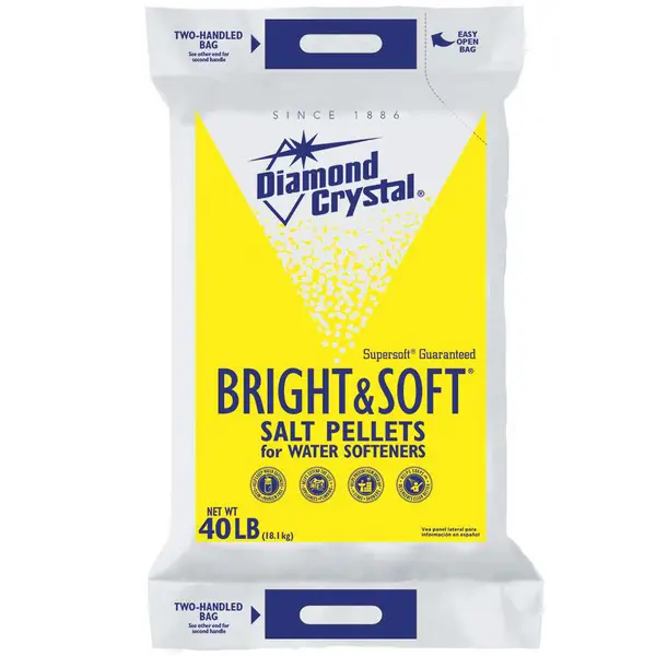 Diamond Crystal 40 lb. Water Softener Salt Pellets