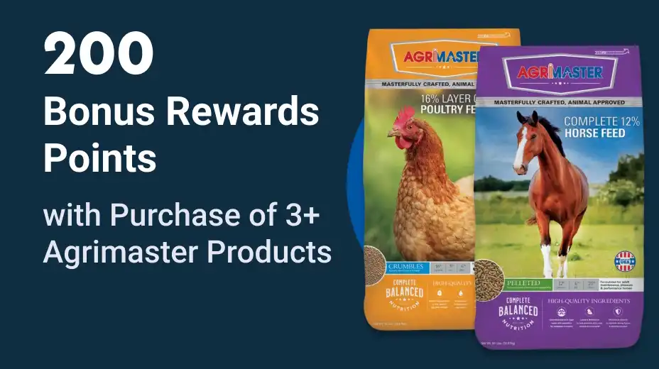 Agrimaster Bonus Rewards Points Offer