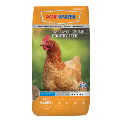 Agrimaster 50 lb Layer 16% Crumbles Poultry Feed