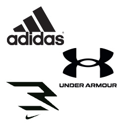 Kid's Adidas Under Armour & 3 Brands Nike