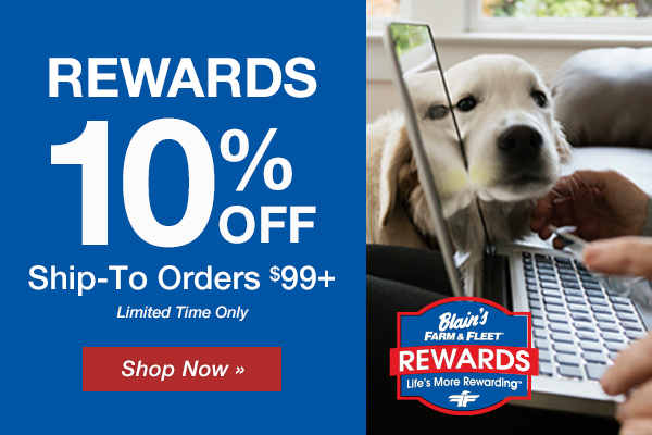 10% OFF on Orders $99+ With Rewards