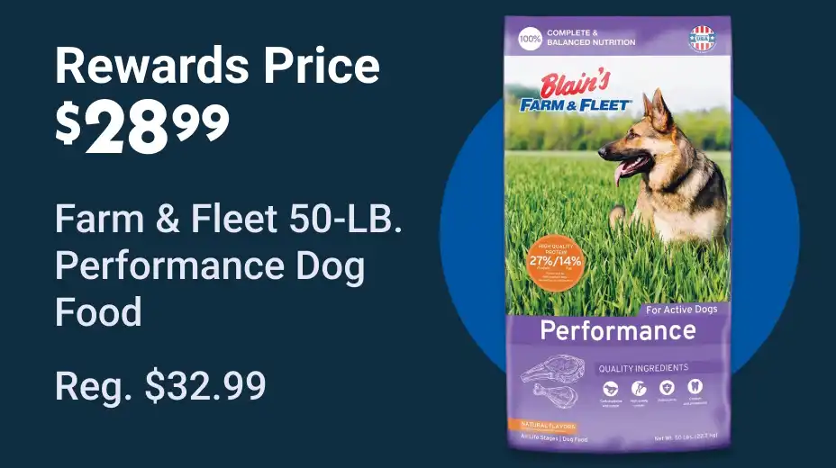 Dog Food, 50 lb, 27% Protein Content