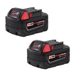 Milwaukee M18 Extended Capacity Battery Two Pack