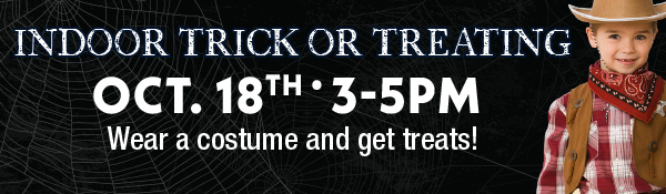Wear a Costume & Get Treats!