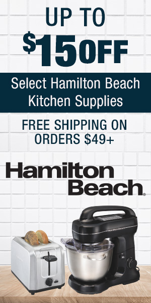 Up to $15 OFF Hamilton Beach Kitchen Supplies