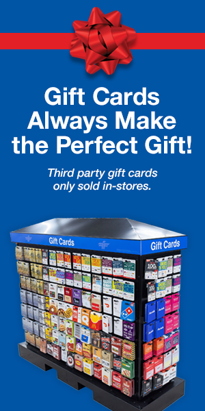 Gift Cards Make the Perfect Gift!