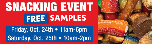 Snacking Event FREE Samples on Snacks