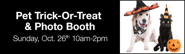 Pet Trick-Or-Treat & Photo Booth