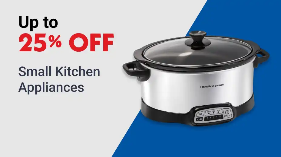 Up to 25% OFF Small Kitchen Appliances