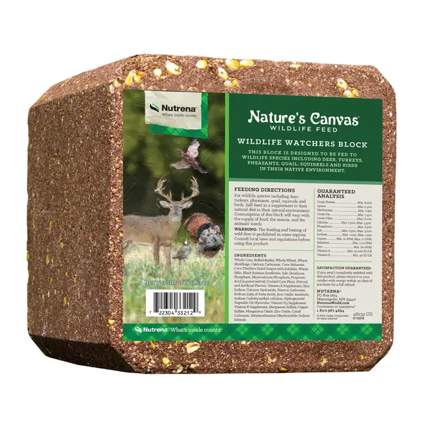 Nutrena 21 lb. Nature's Canvas Wildlife  Block