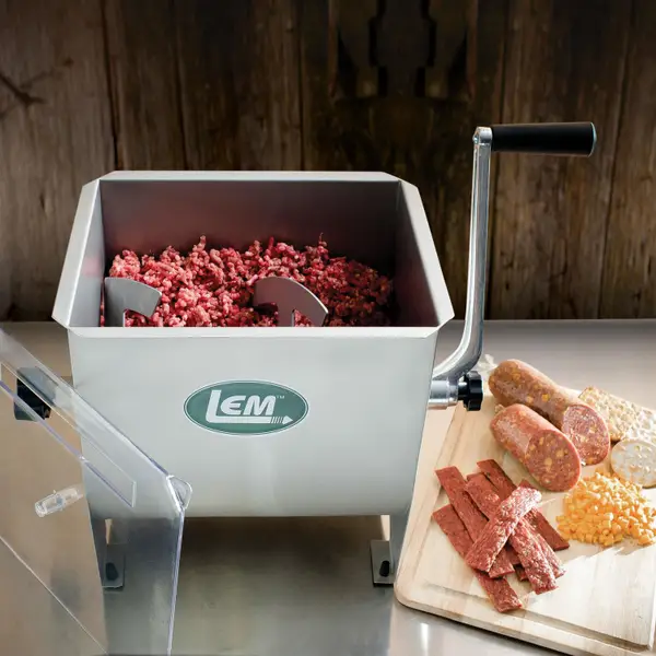 LEM 20 lb. Mighty Bite Manual Meat Mixer