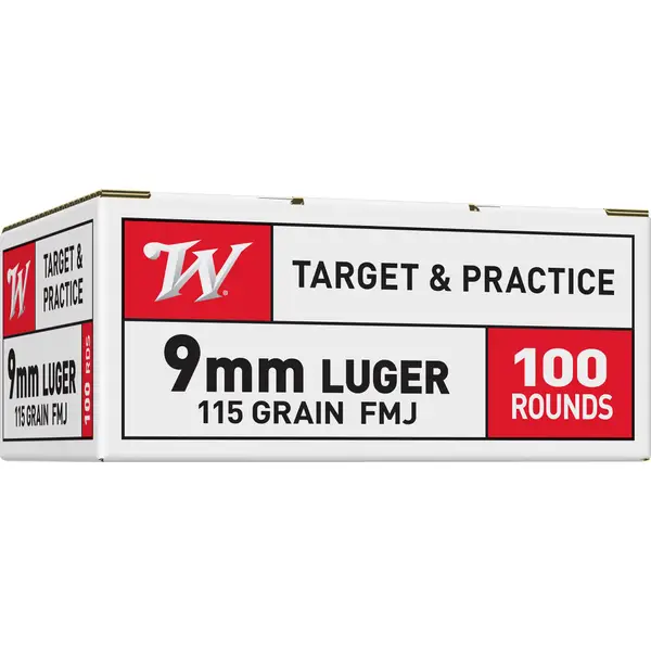 Winchester 9mm Luger Handgun Ammo