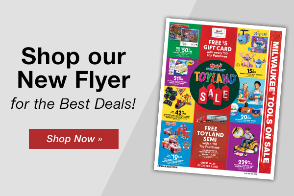 Shop Our New Flyer!