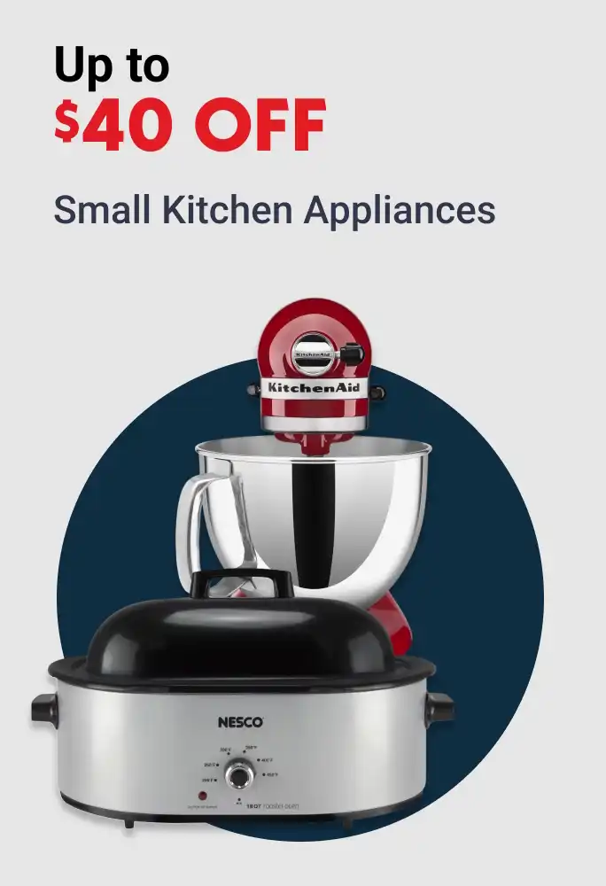 Up to $40 OFF Small Kitchen Appliences