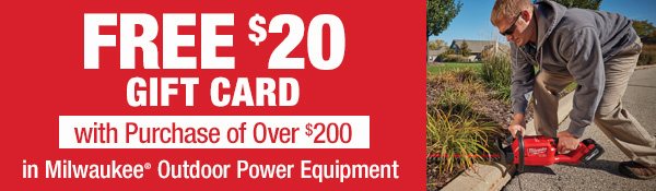 FREE Gift Card w/Purchase of $200+