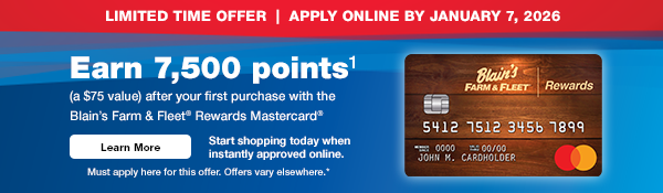 Credit Card Limited Time Offer