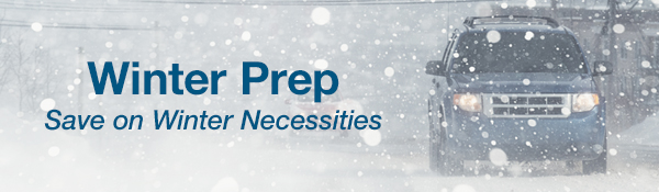 Save on Winter Necessities