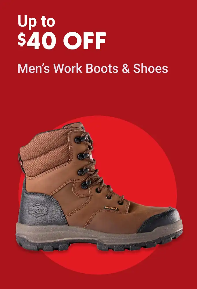 Men's Work Boots and Work Shoes